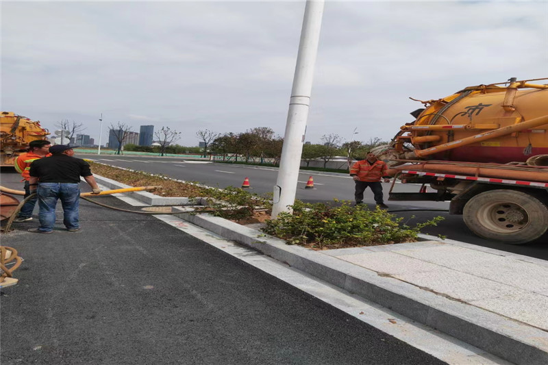 张港镇雨水管道清淤-污水管道清洗
