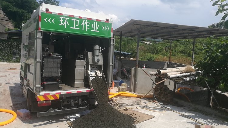 张港镇污泥干湿分离技术